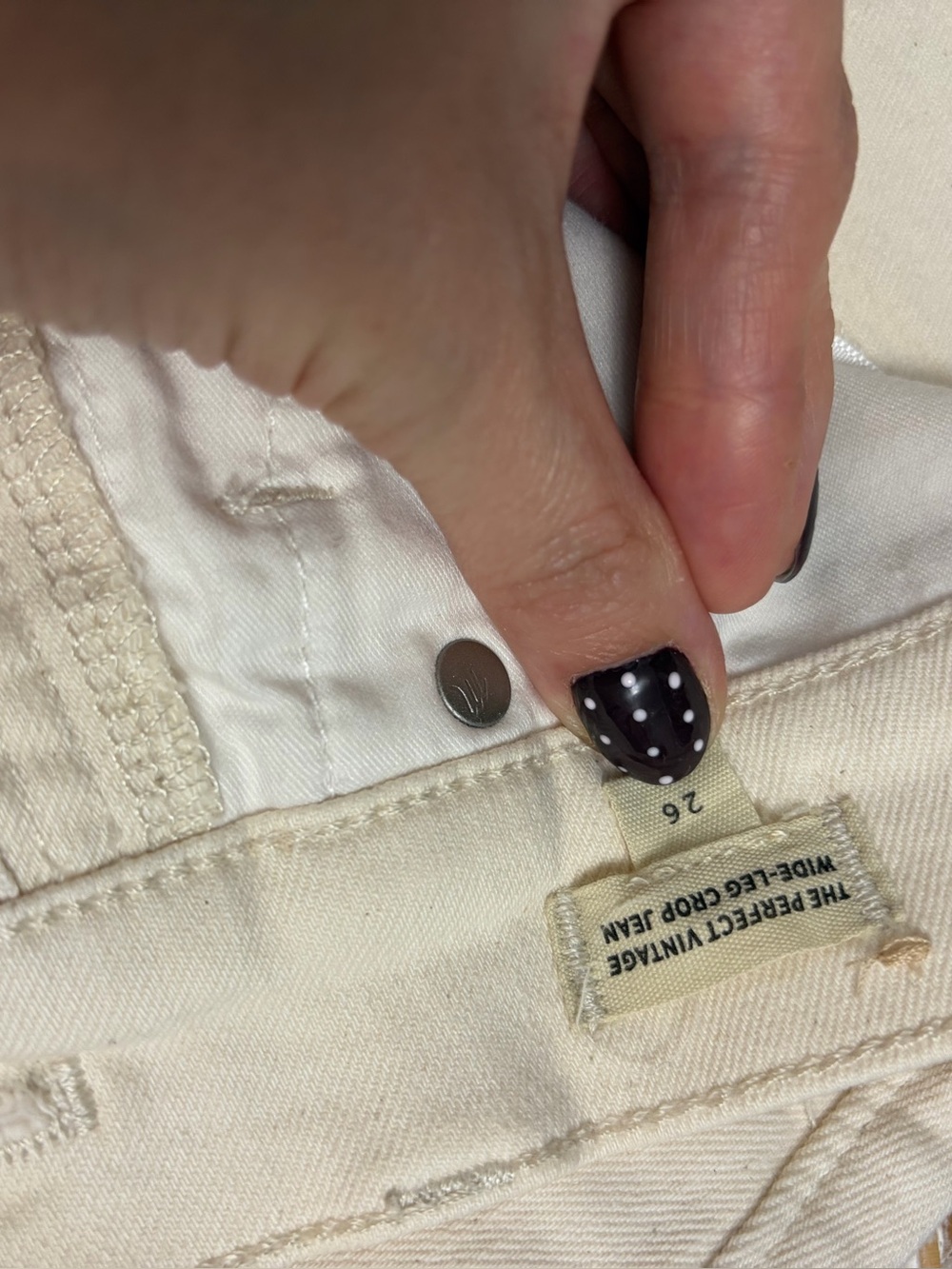 Madewell perfect vintage wide leg crop jeans - Picture 3 of 3